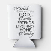 Cherish Was zählt Dosenkühler (Rückseite)