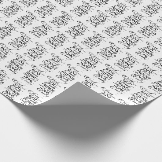 Cherish Was zählt Geschenkpapier (Ecke)