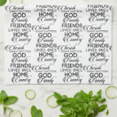 Cherish Was zählt Geschirrtuch (Gefaltet)