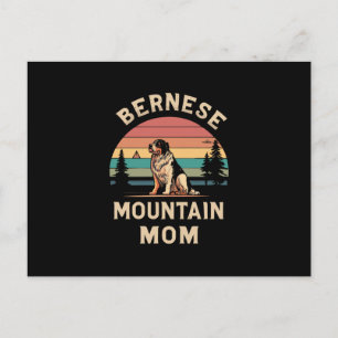 Cherish your Liebe: Bernese Mountain Dog Mama Postkarte