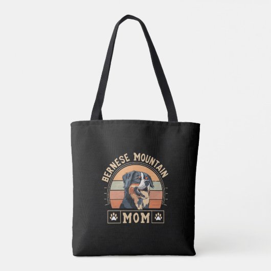 Cherish your Liebe: Bernese Mountain Dog Mama Tasche (Rückseite)