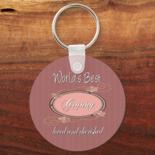 Cherished Granny Schlüsselanhänger (Vorderseite)