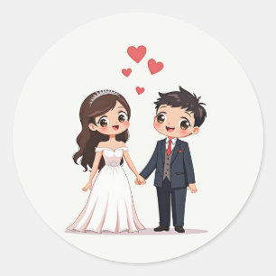 Cherished Liebe Couple Stickers