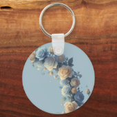 Cherished Memory Sleeping baby boy Schlüsselanhänger (Rückseite)