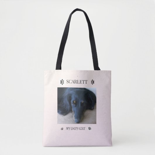 Cherished Paw Print Companion Tasche (Vorderseite)