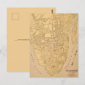 Cherleston SC Vintage Mapt Postcard Postkarte (Vorne/Hinten)