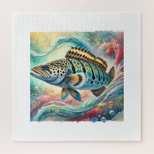 Cherna Portrait 260824AREF110 - Watercolor Puzzle (Vertikal)