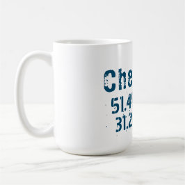 Chernihiv Ukraine Latitude & Longitude beunruhigt Kaffeetasse