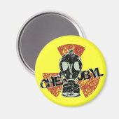 CHERNOBYL MAGNET (Vorderseite/Rückseite)