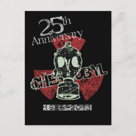 CHERNOBYL POSTKARTE (Vorderseite)