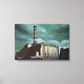 Chernobyl Power Pflanze Leinwand (Vorderseite)