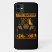 CHERNOBYL-WISHING SIE WAREN HIER WICHTIG Case-Mate iPhone HÜLLE (Rückseite)