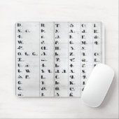 Cherokee Alphabet, Pendeltons 'Lithography Mousepad (Mit Mouse)