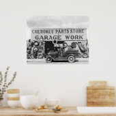 Cherokee Auto Teile: 1936 Poster (Küche)
