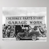 Cherokee Auto Teile: 1936 Poster (Vorne)