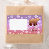 Cherokee Bear Custom Shipping Label (Insitu)