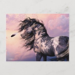 Cherokee Blue Postcard Postkarte