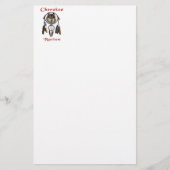 Cherokee Briefpapier (Vorderseite)