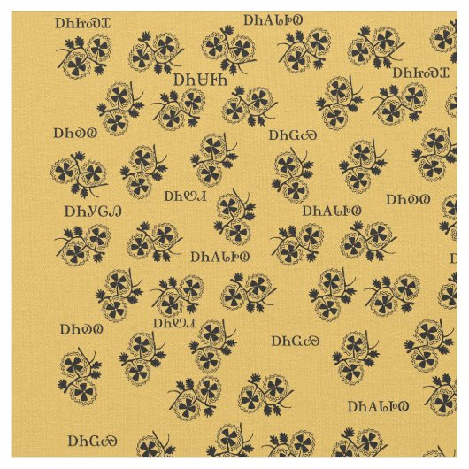 Cherokee Clan-Gewebe Stoff (Nahaufnahme)