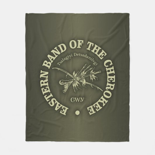 Cherokee (Eastern Band) Fleecedecke (Vorderseite)