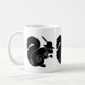 Cherokee Eichhörnchen-Kaffee Kaffeetasse (Links)