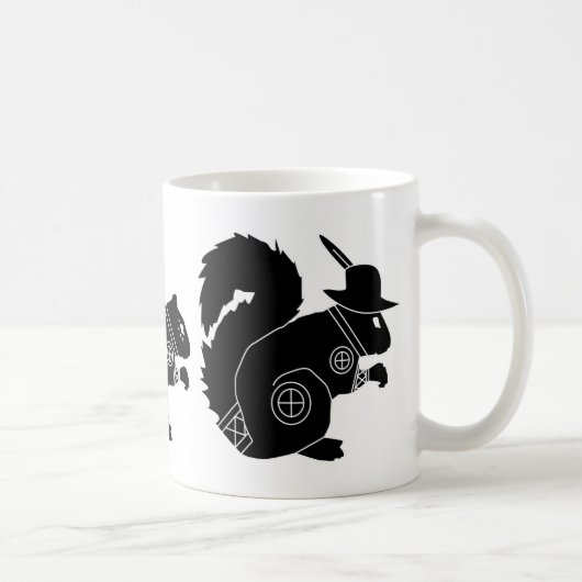 Cherokee Eichhörnchen-Kaffee Kaffeetasse (Rechts)
