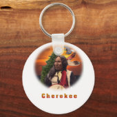 Cherokee Indian Art Schlüsselanhänger (Vorderseite)