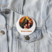 Cherokee Indian Button (Beispiel)