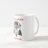 Cherokee Indian Nation Kaffeetasse (VorderseiteRechts)