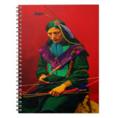 Cherokee Indian Pop Art Notizblock (Vorderseite)