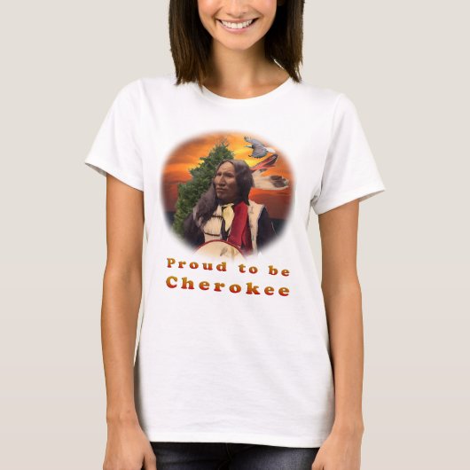Cherokee Indian T - Shirt (Vorderseite)