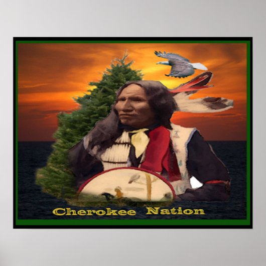 Cherokee Indianerposter Poster (Vorne)