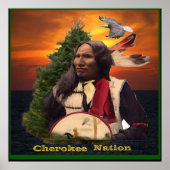 Cherokee Indianerposter Poster (Vorne)