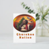 Cherokee indische Produkte Postkarte (Stehend Vorderseite)