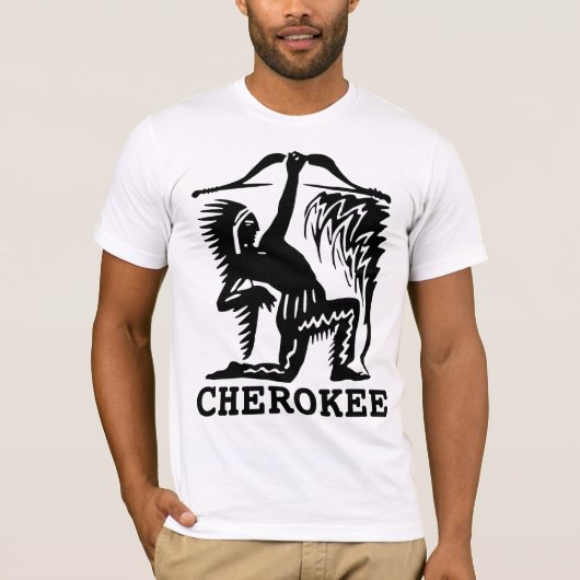 CHEROKEE INDISCHE T - SHIRT T-SHIRTS (Vorderseite)