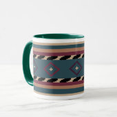 Cherokee inspirierter Entwurf Tasse (Vorderseite Links)