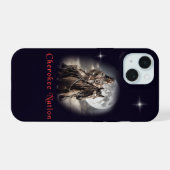 Cherokee iPhone 15 Hülle (Rückseite (Horizontal))