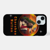 Cherokee iPhone 15 Hülle (Rückseite (Horizontal))