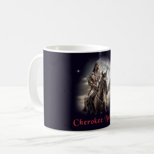 Cherokee Kaffeetasse (Vorderseite Links)