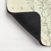Cherokee-Karte Mousepad (Ecke)