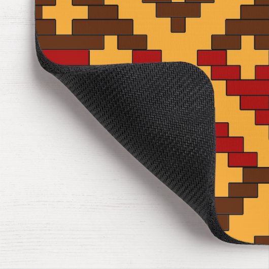 Cherokee Korb-Druck Mousepad (Ecke)