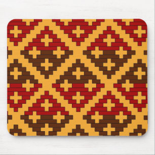 Cherokee Korb-Druck Mousepad