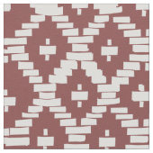 Cherokee Korb-Entwurf auf Gewebe Stoff (Nahaufnahme)