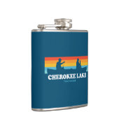 Cherokee Lake Tennessee Canoe Flachmann (Rechts)