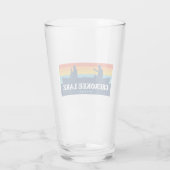 Cherokee Lake Tennessee Canoe Glas (Rückseite)