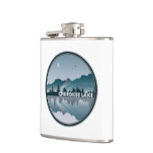 Cherokee Lake Tennessee Reflektion Flachmann (Links)