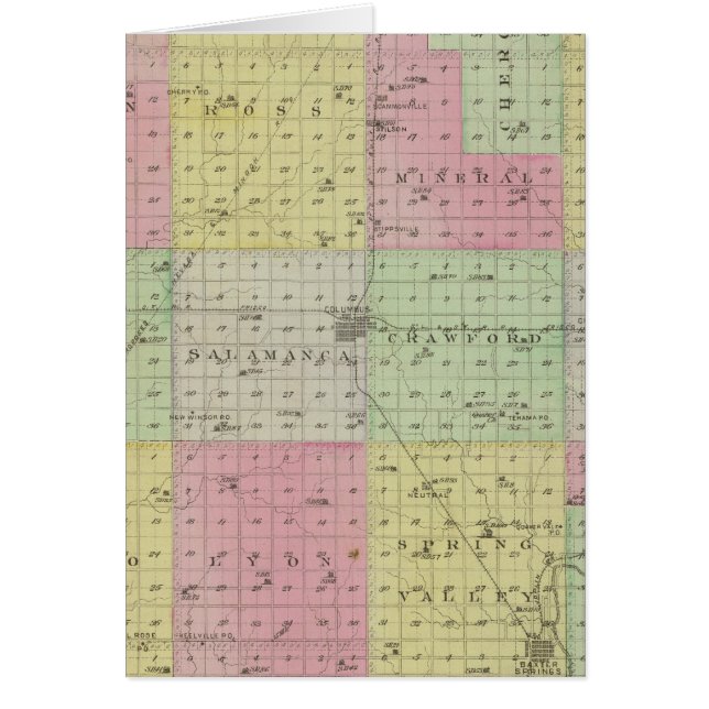 Cherokee Landkreis, Kansas (Vorne)