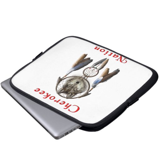 Cherokee Laptopschutzhülle (Vorne Knopf)