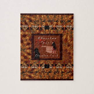 Cherokee Leute Puzzle
