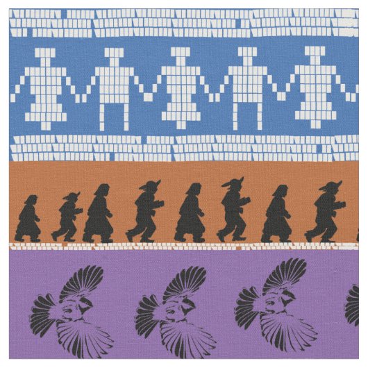 Cherokee Linien Stoff (Nahaufnahme)